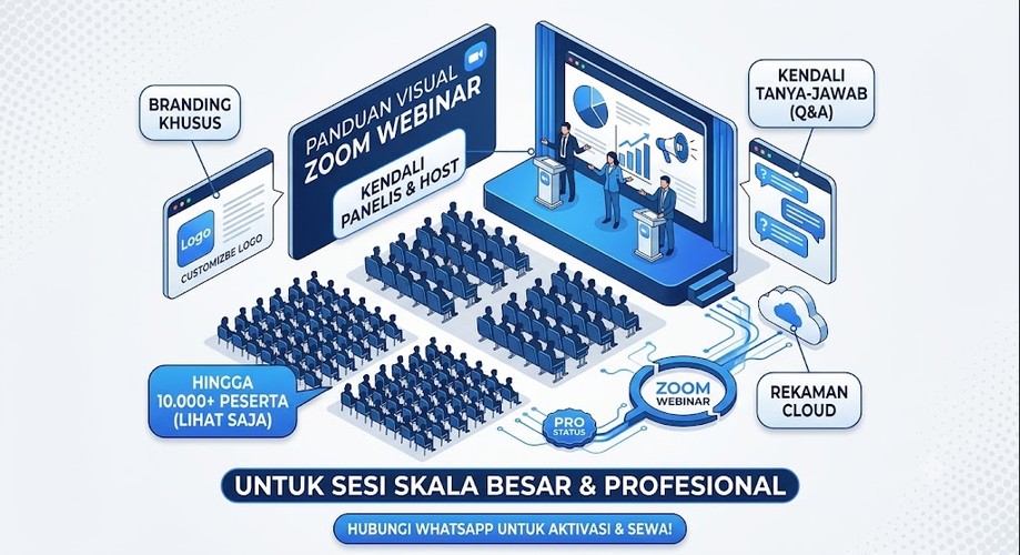 Zoom Webinar 100 Peserta